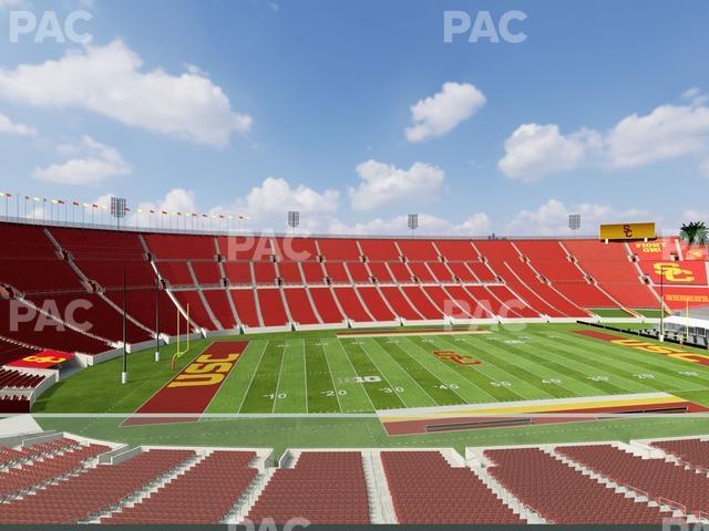 Seating view for Los Angeles Memorial Coliseum Section Founders Suite 311