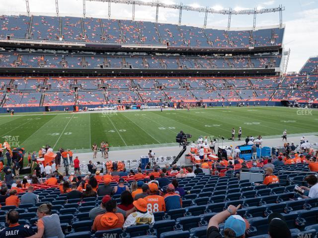 Seating view for Empower Field at Mile High Section 106