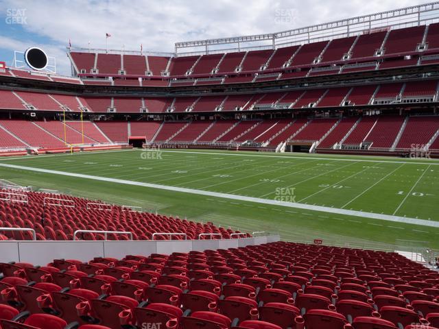 Seating view for Levi's Stadium Section 134