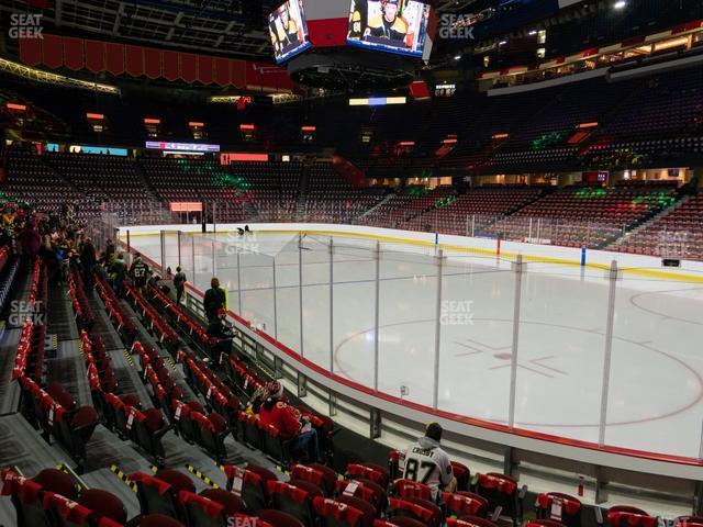 Seating view for Scotiabank Saddledome Section 112