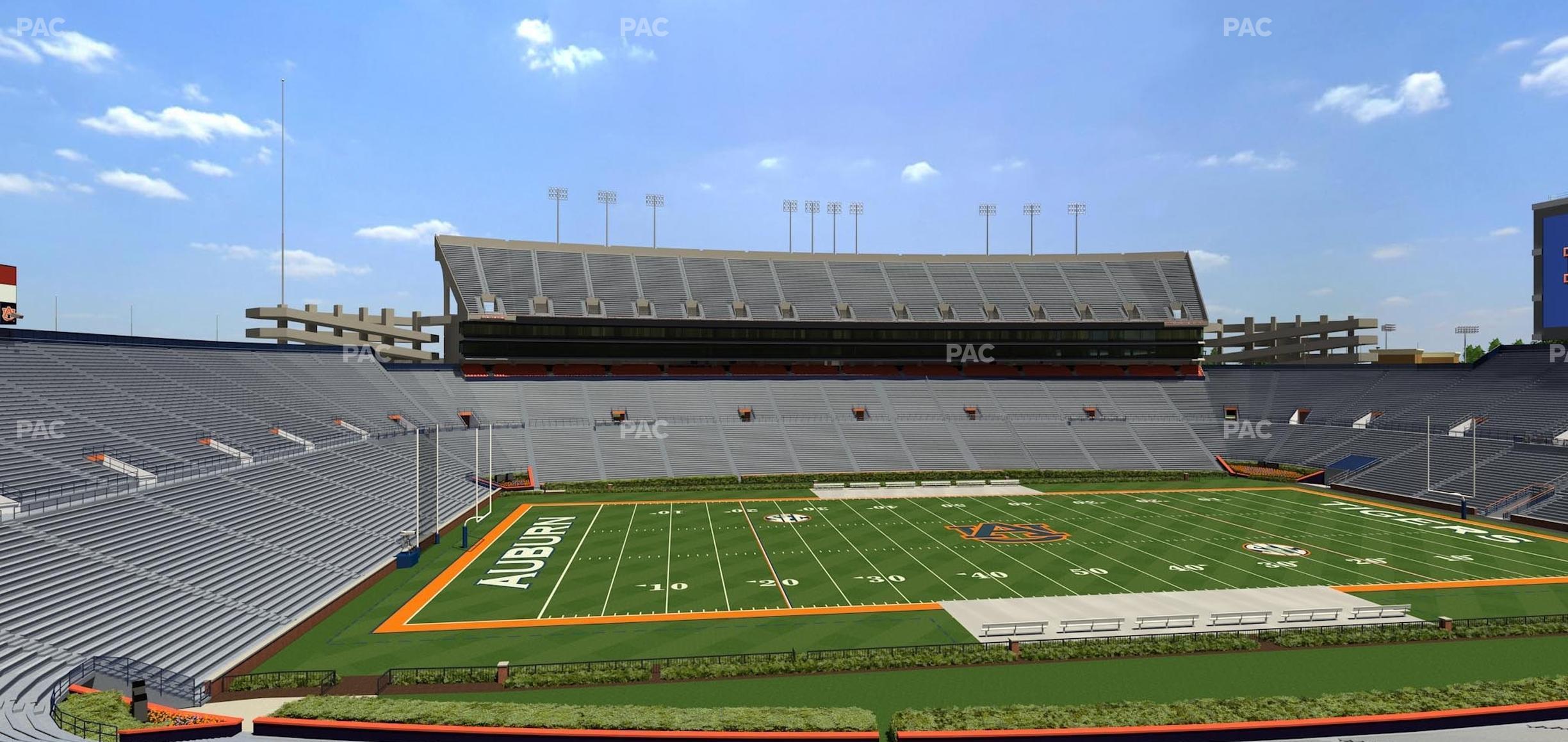 Seating view for Jordan-Hare Stadium Section 3