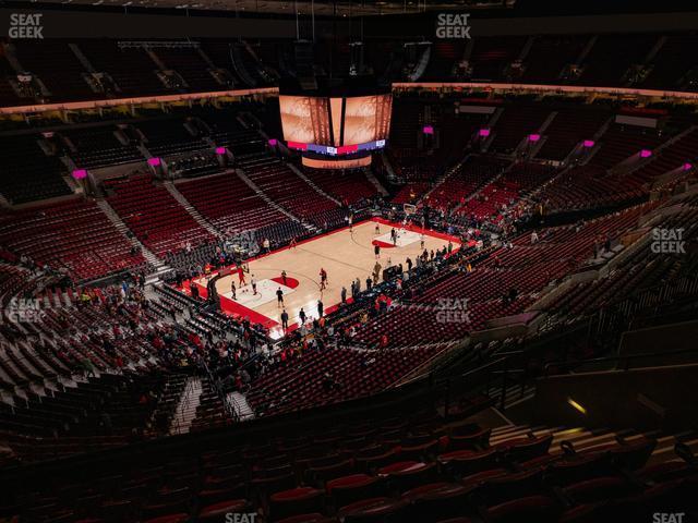 Seating view for Moda Center Section 305