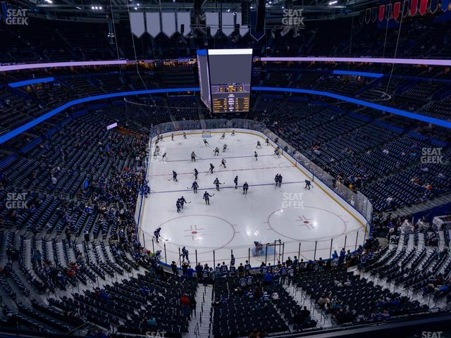 Seating view for Amalie Arena Section 324