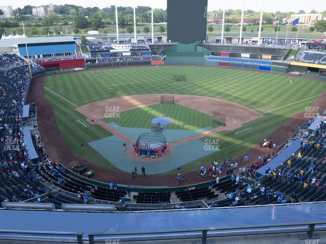 Seating view for Kauffman Stadium Section 421