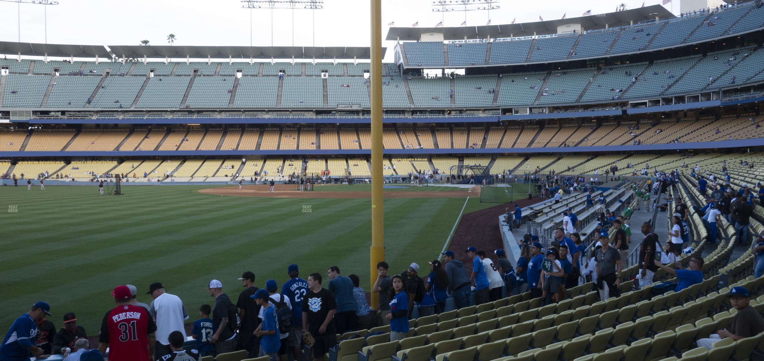 Seating view for Dodger Stadium Section 51 Fd