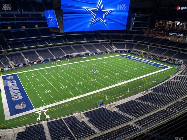 Seating view for AT&T Stadium Section Star Suite 609