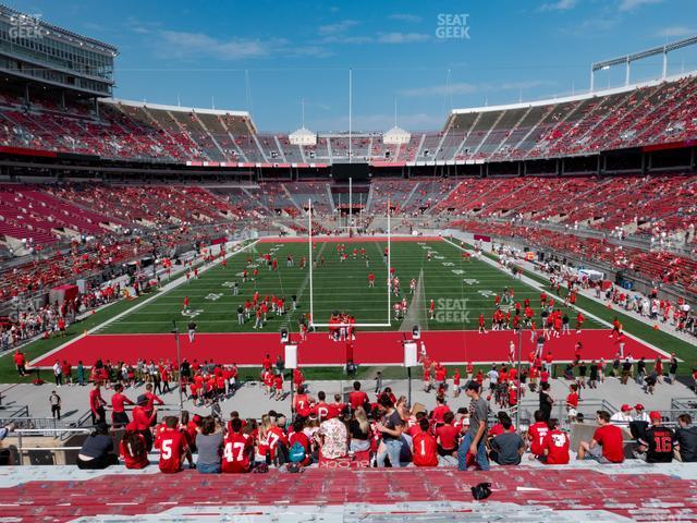 Seating view for Ohio Stadium Section 39 A