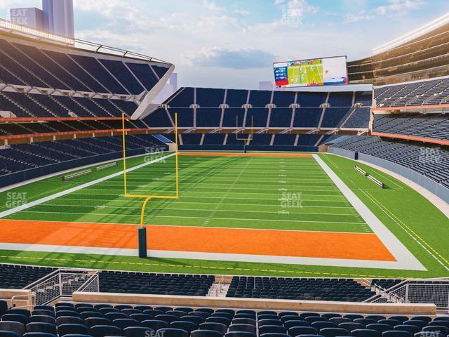 Seating view for Soldier Field Section 221