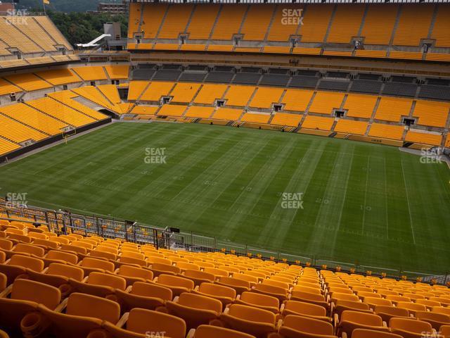 Seating view for Acrisure Stadium Section 537