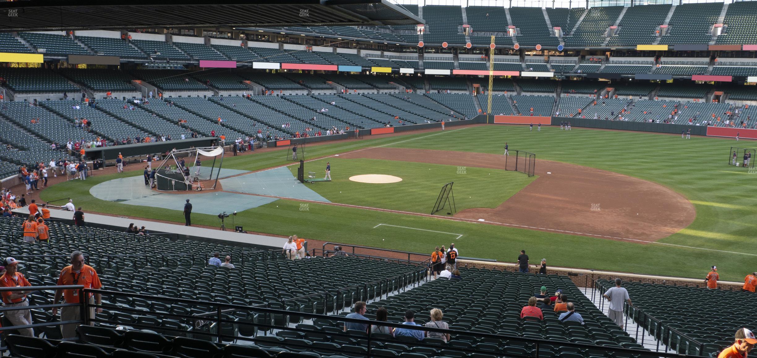 Seating view for Oriole Park at Camden Yards Section 17