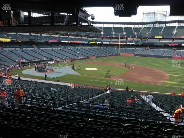 Seating view for Oriole Park at Camden Yards Section 17