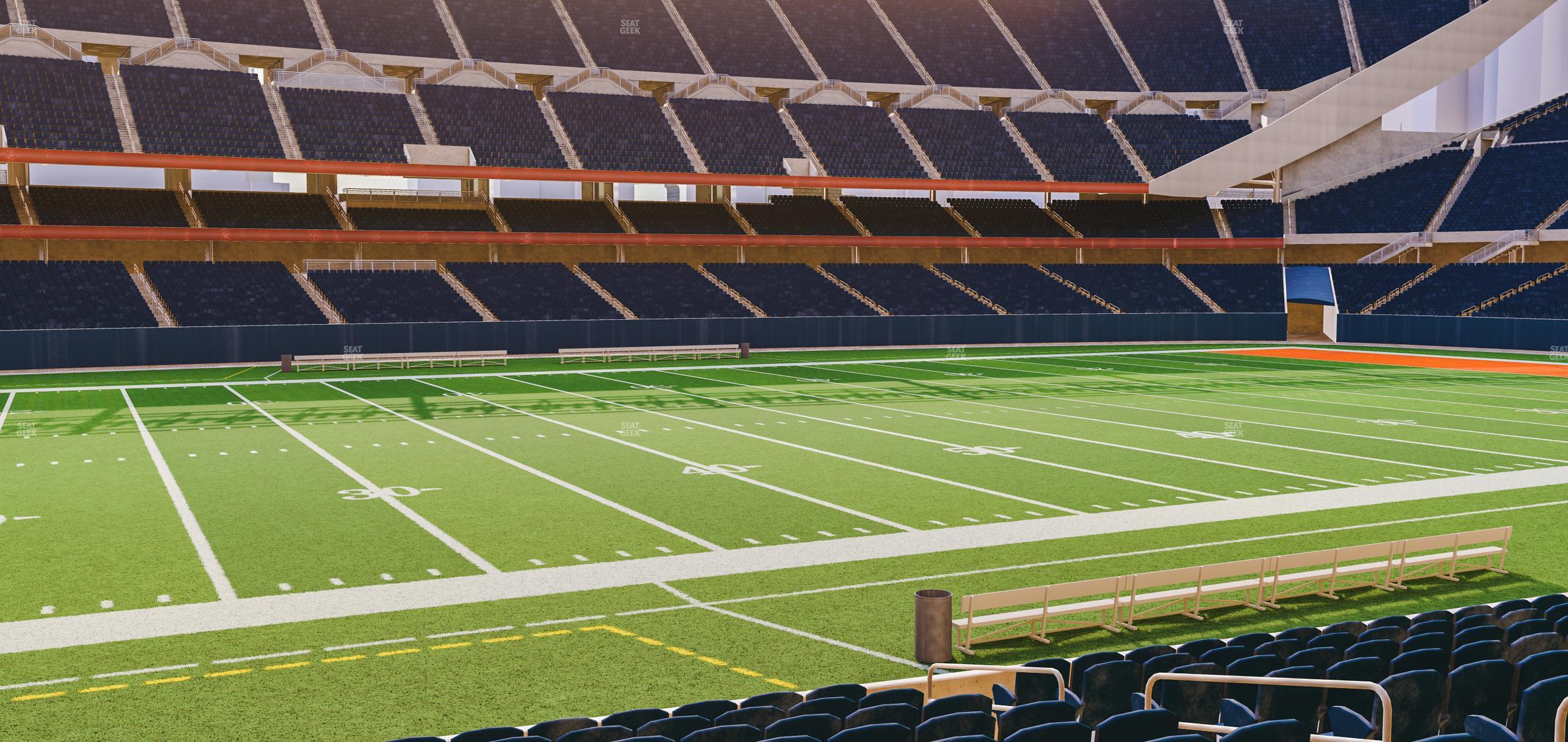 Seating view for Soldier Field Section 112