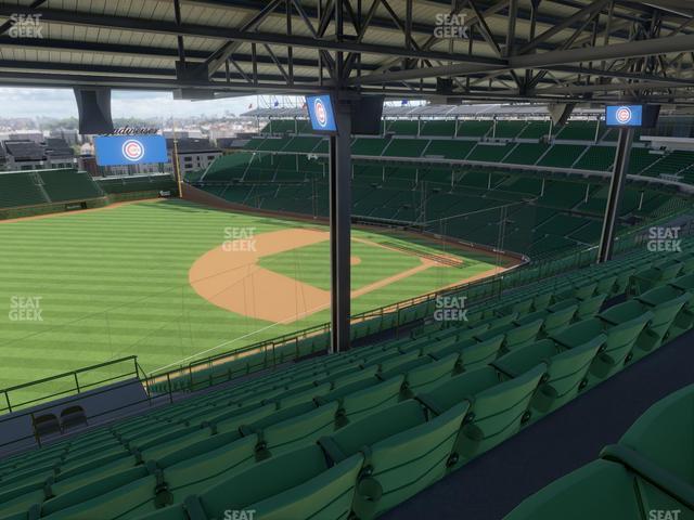 Seating view for Wrigley Field Section 407 Left