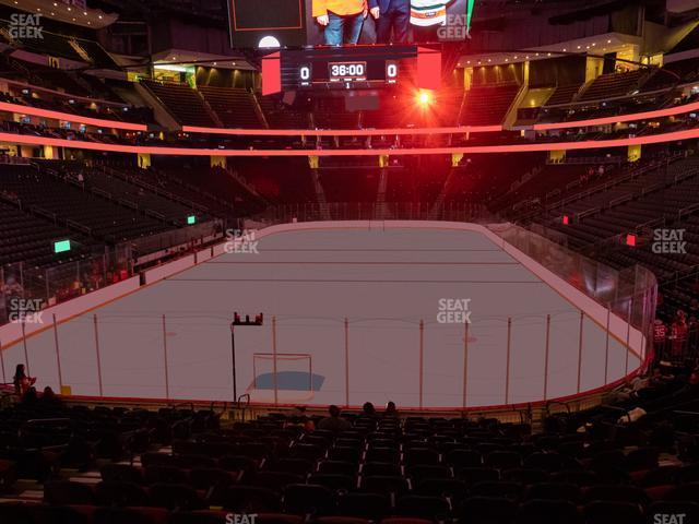 Seating view for Prudential Center Section 14