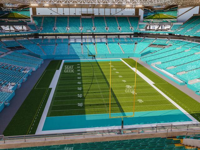 Seating view for Hard Rock Stadium Section 333