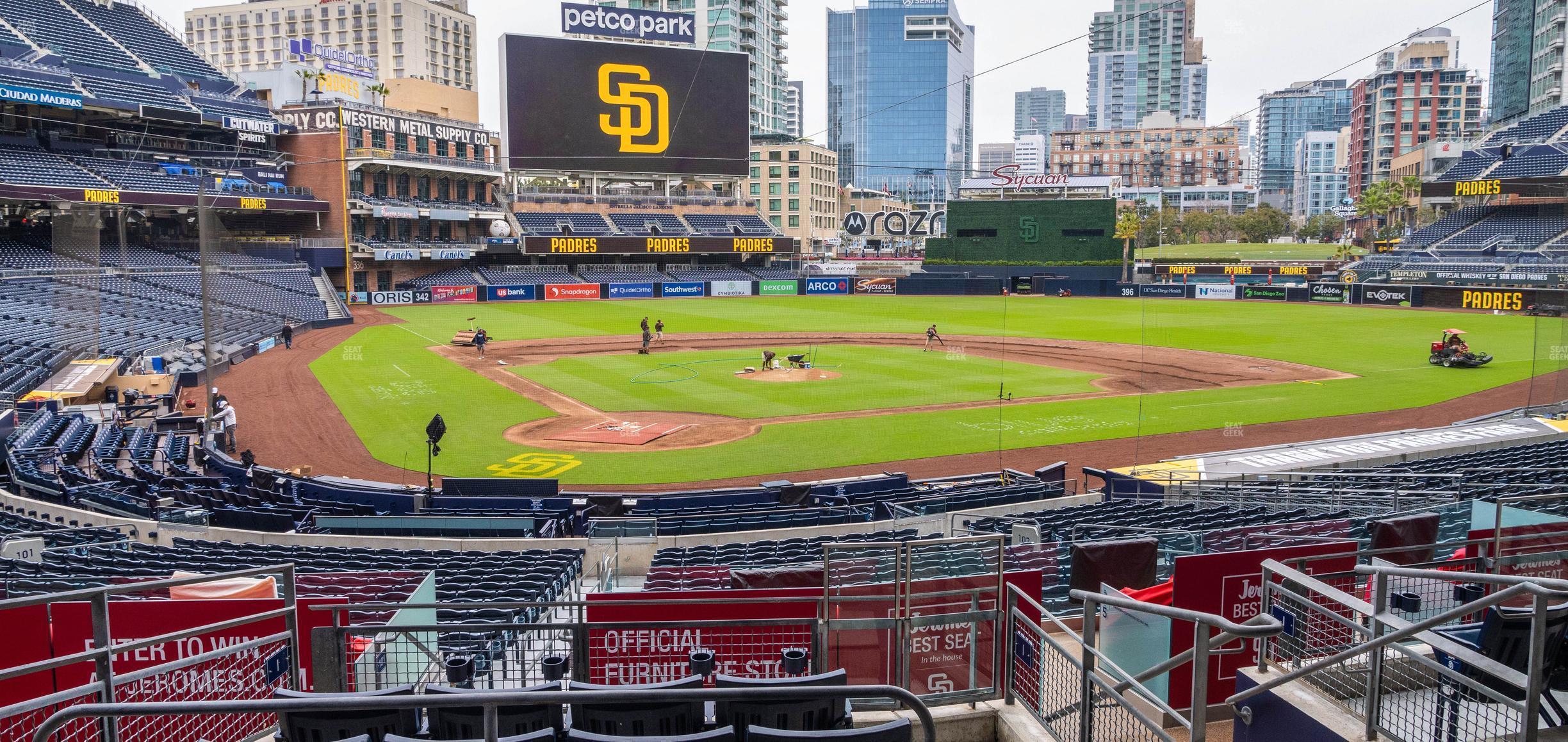 Seating view for Petco Park Section Premier Club I