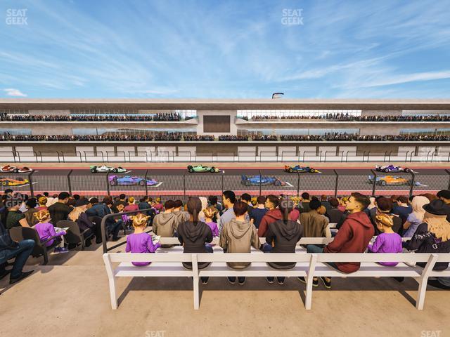 Seating view for Circuit of The Americas Section Main Grandstand Loge 18 A