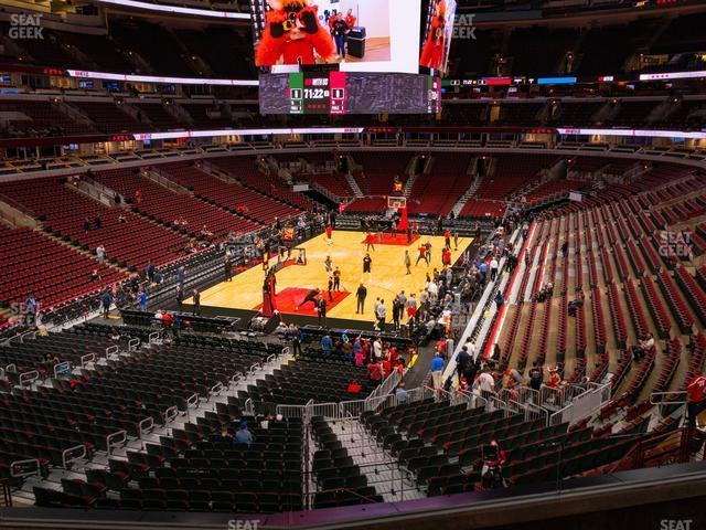 Seating view for United Center Section 207