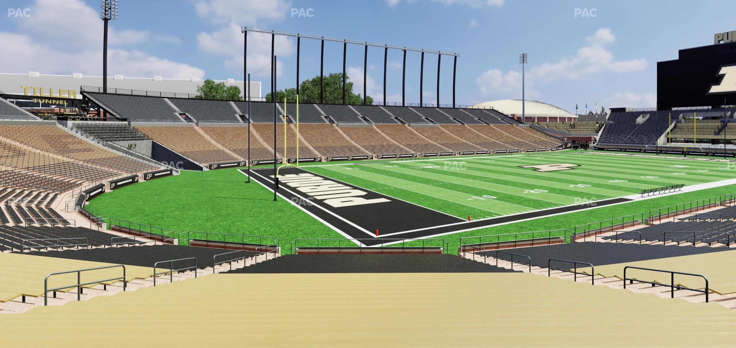 Seating view for Ross Ade Stadium Section 120