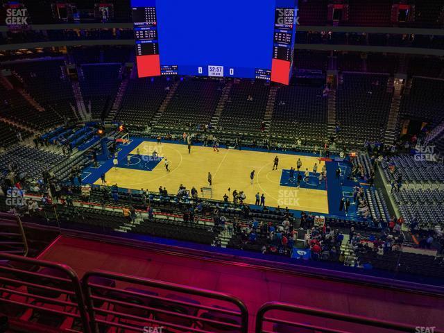 Seating view for Wells Fargo Center Section 202