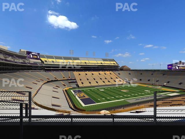 Seating view for Tiger Stadium Section Suite 131