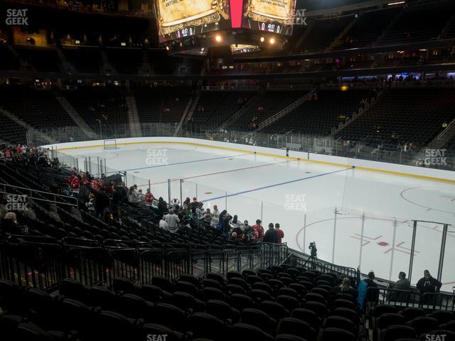 Seating view for T-Mobile Arena Section 8