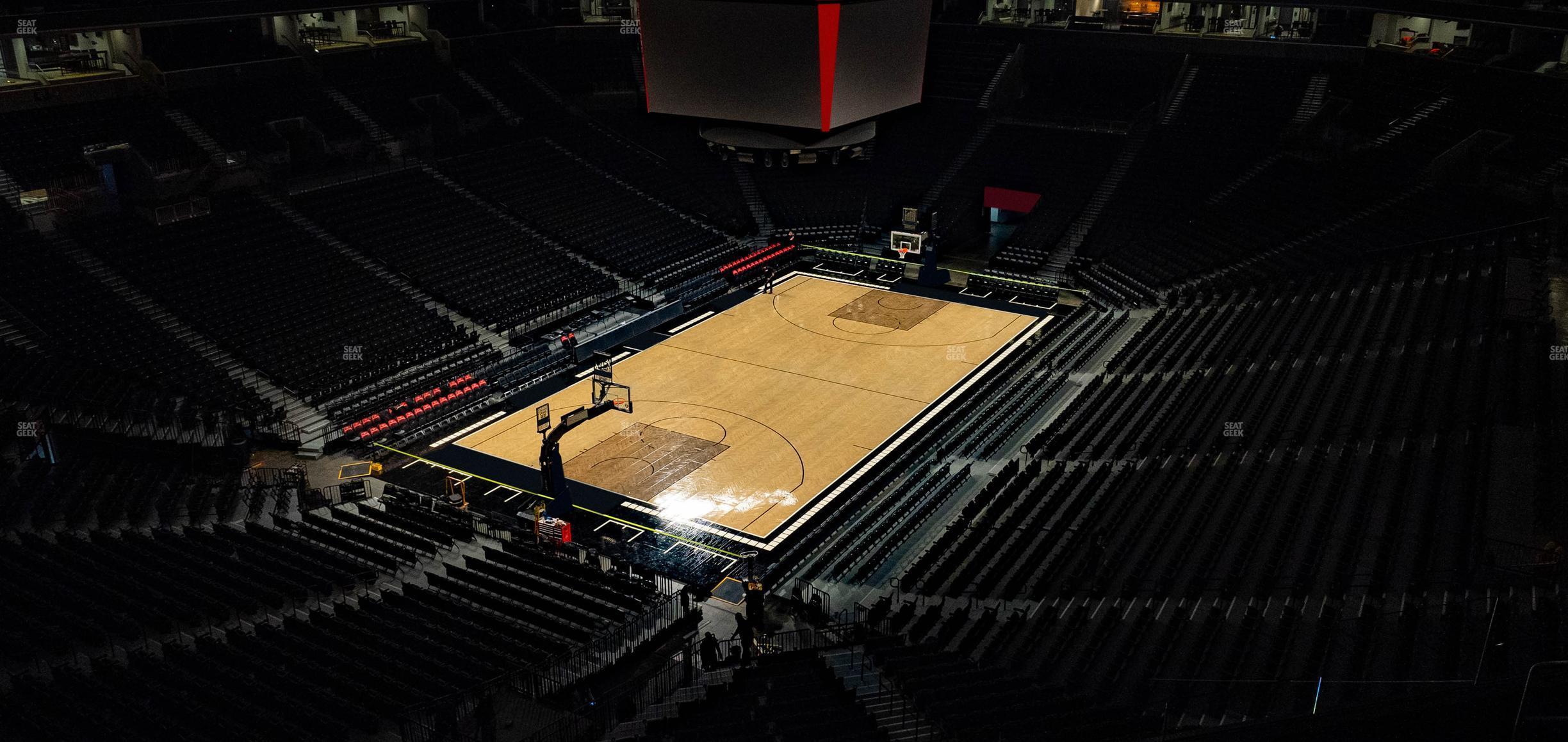 Seating view for Barclays Center Section 229 Wc