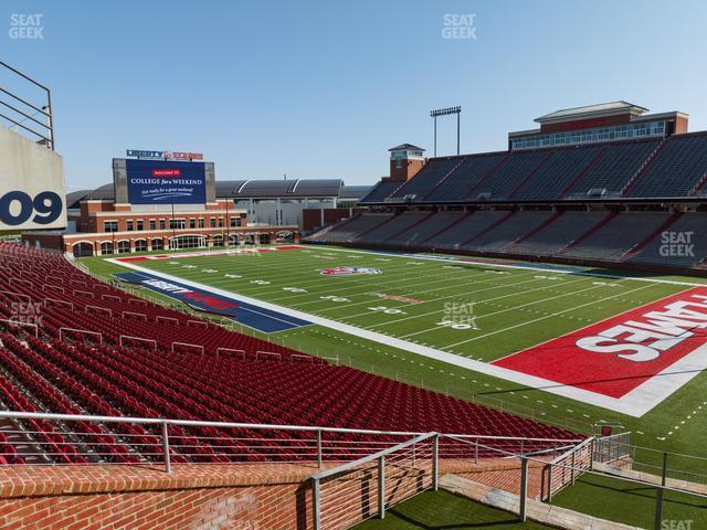 Seating view for Williams Stadium Section Cabana 23