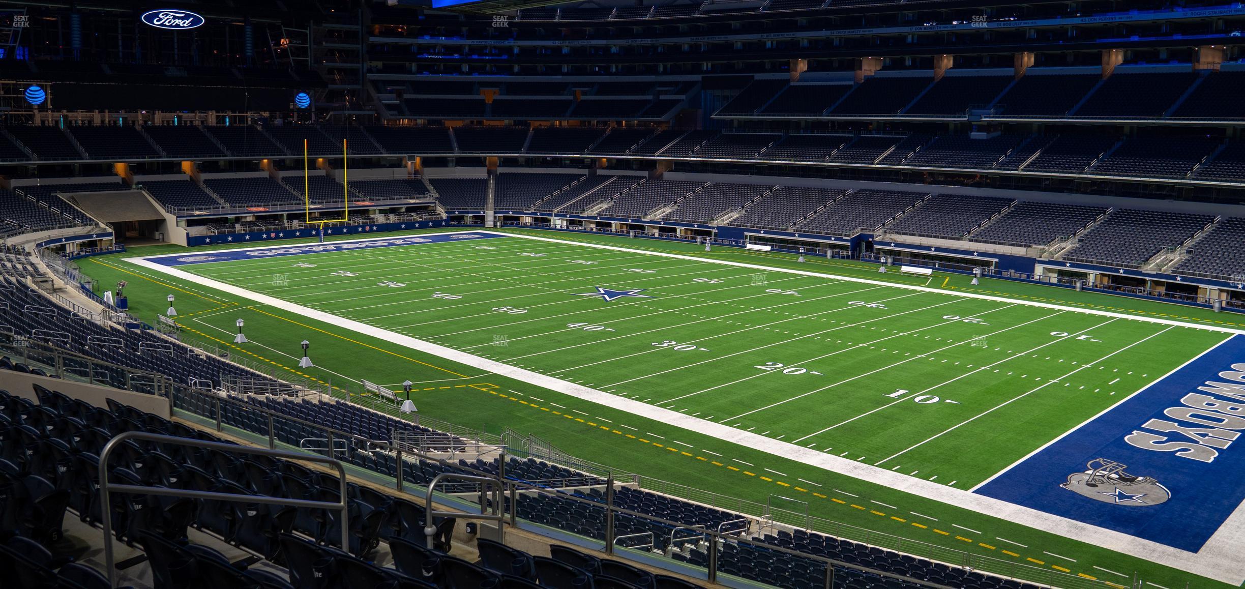 Seating view for AT&T Stadium Section 229