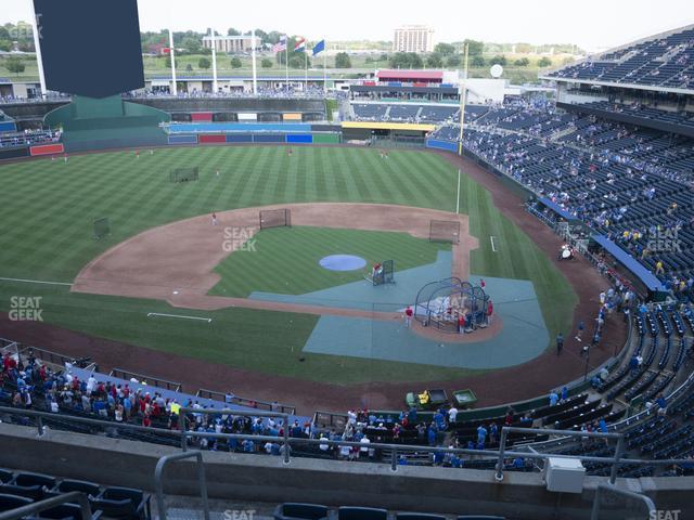 Seating view for Kauffman Stadium Section 414