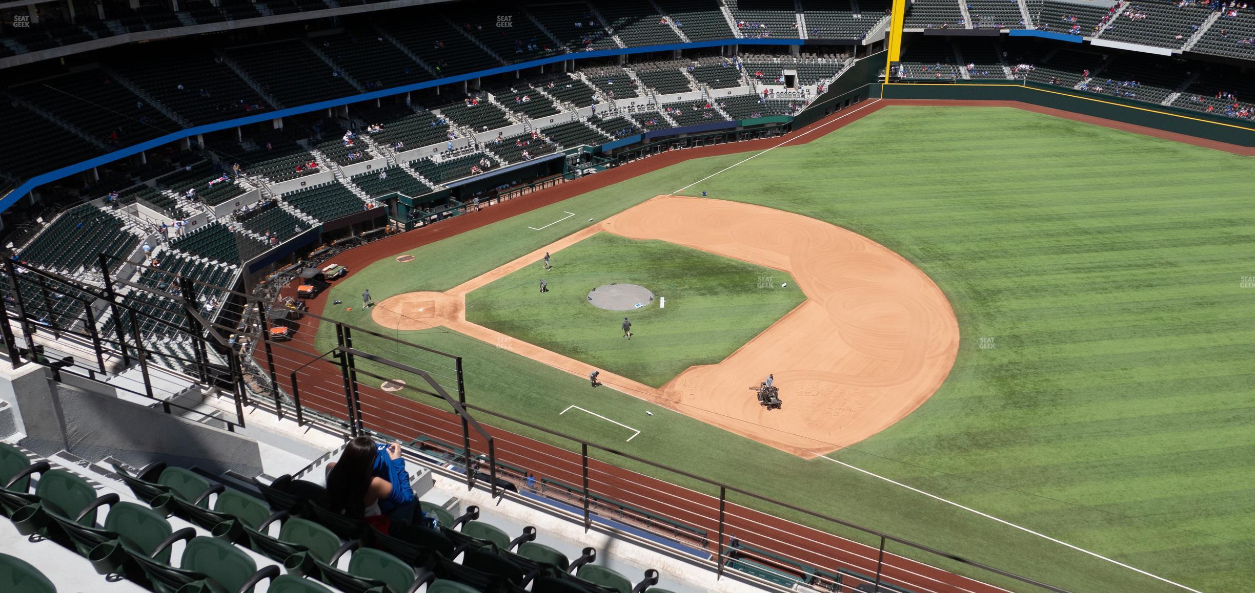 Seating view for Globe Life Field Section 319