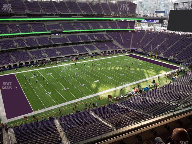 Seating view for U.S. Bank Stadium Section 316