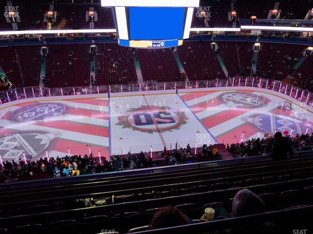 Seating view for Rogers Arena Section 324