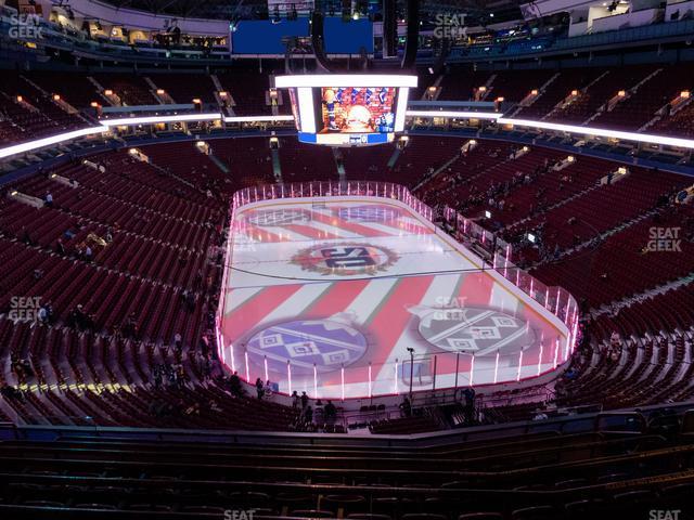 Seating view for Rogers Arena Section 302