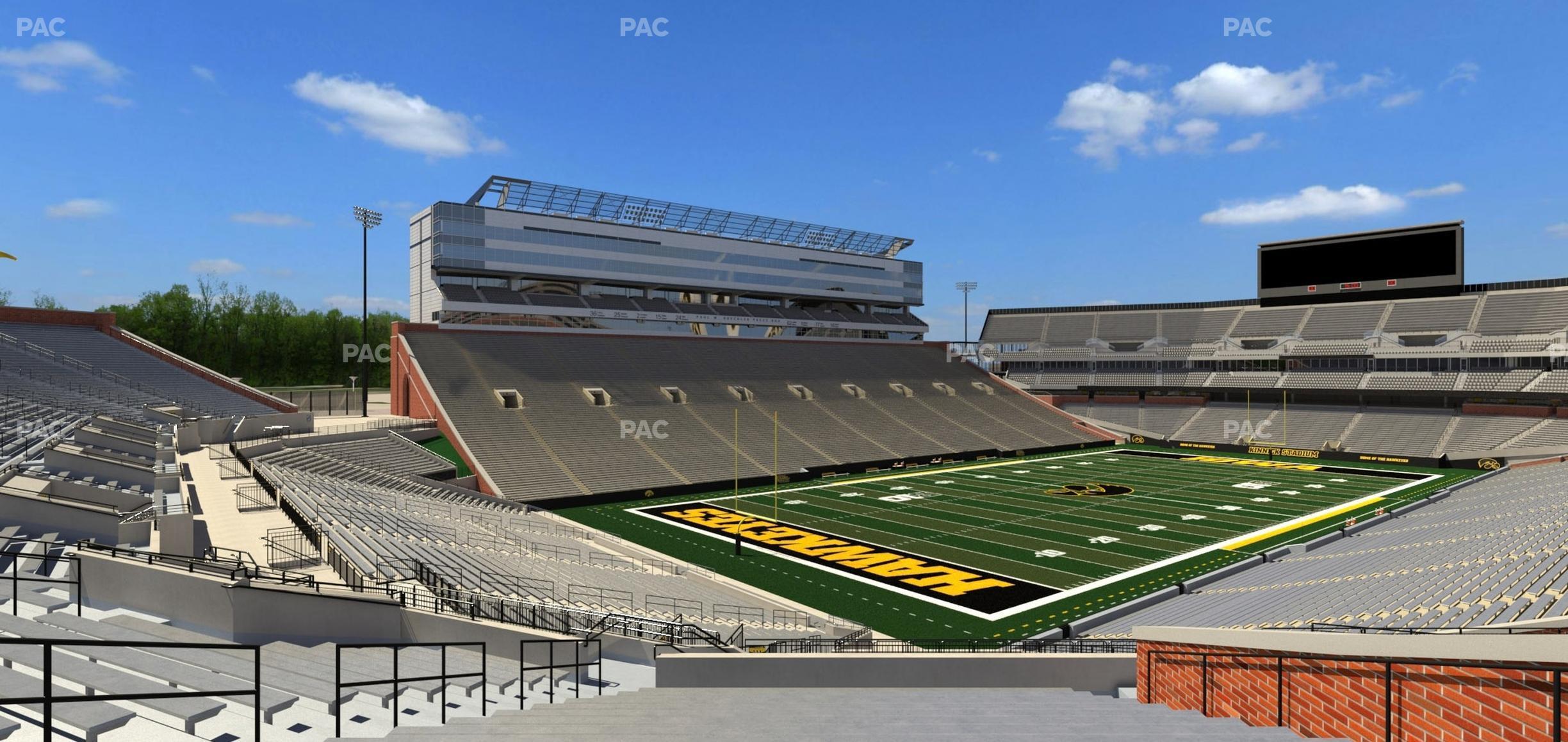 Seating view for Kinnick Stadium Section 211