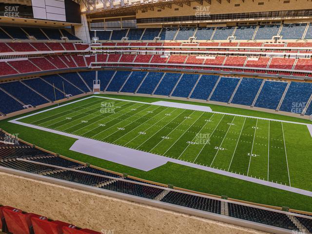 Seating view for NRG Stadium Section 531