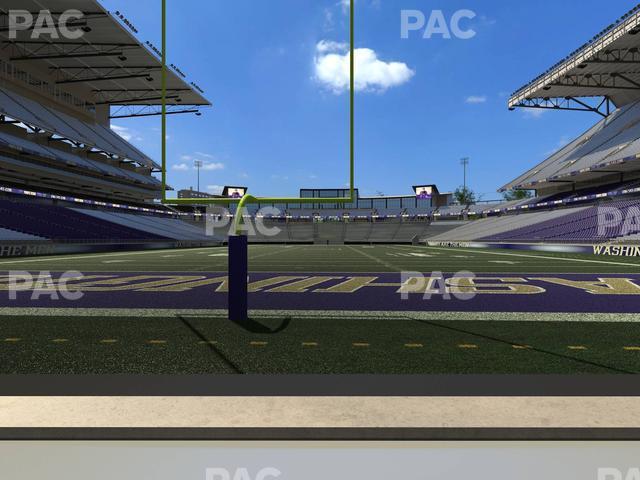 Seating view for Husky Stadium Section Touchdown Terrace