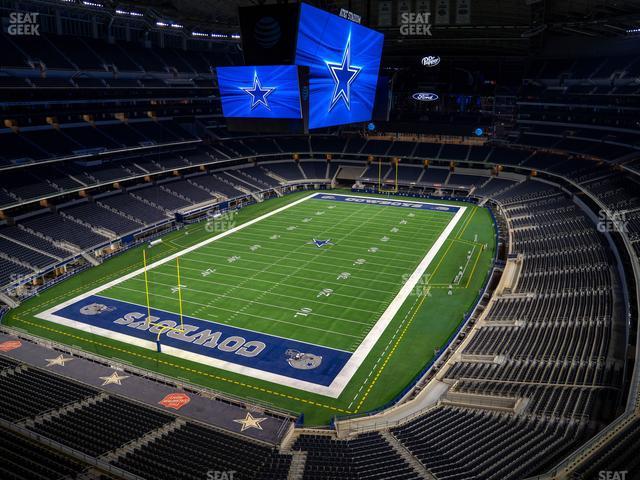 Seating view for AT&T Stadium Section Star Suite 657