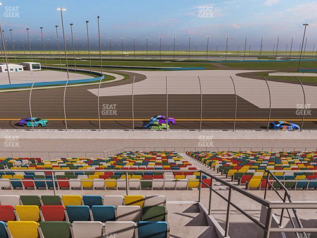 Seating view for Daytona International Speedway Section Back 177