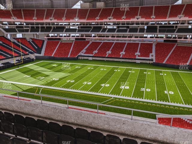 Seating view for Mercedes-Benz Stadium Section 234