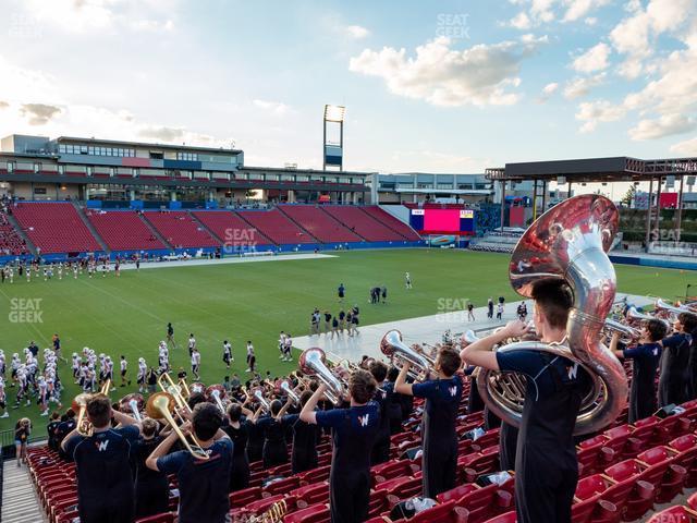 Seating view for Toyota Stadium Section 124