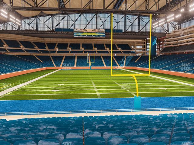 Seating view for Ford Field Section 137