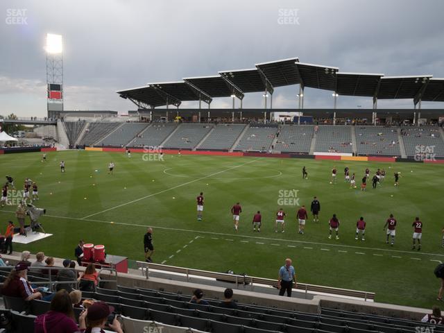 Seating view for Dick's Sporting Goods Park Section 127