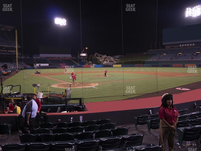 Seating view for Angel Stadium of Anaheim Section 120