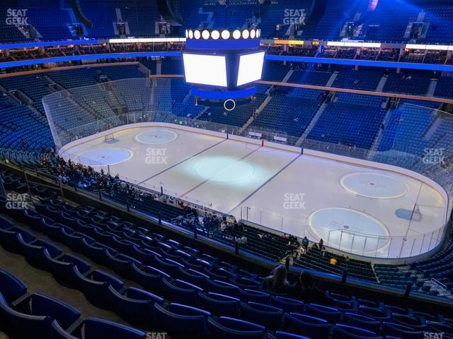 Seating view for KeyBank Center Section 304