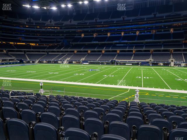 Seating view for AT&T Stadium Section C 109