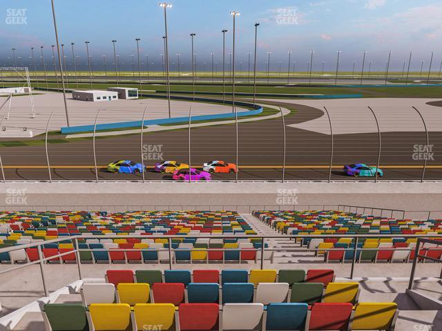 Seating view for Daytona International Speedway Section Back 173