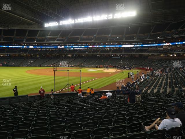 Seating view for Minute Maid Park Section 106