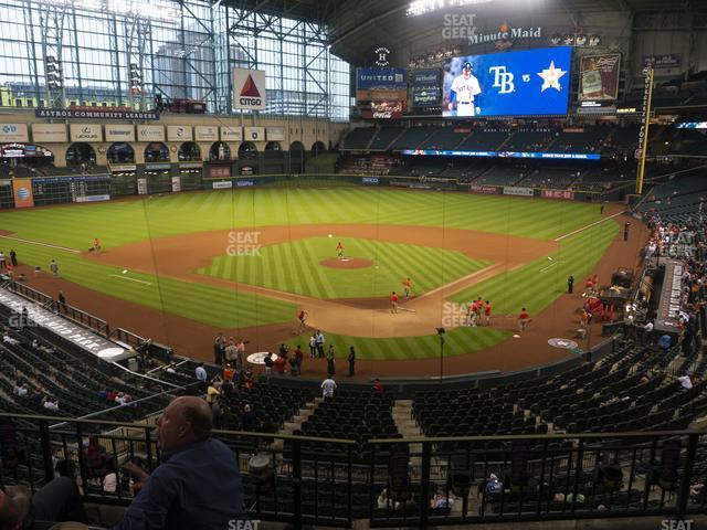 Seating view for Minute Maid Park Section 218