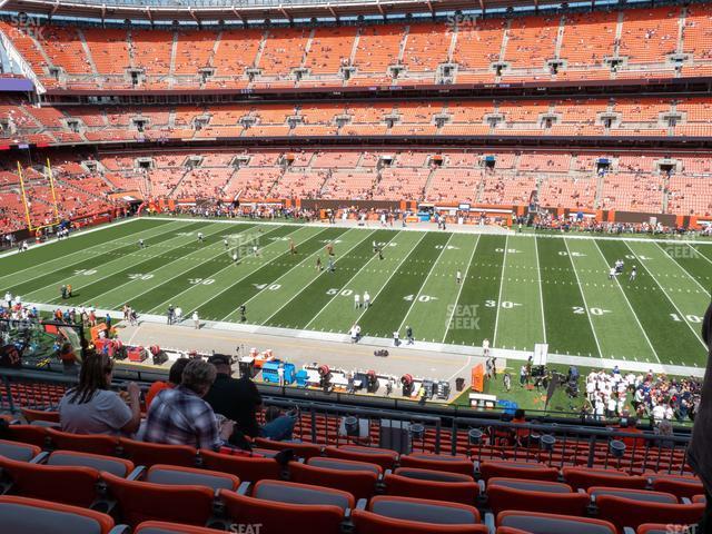 Seating view for Huntington Bank Field Section Club 310